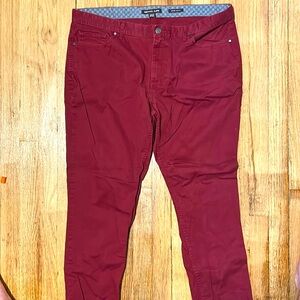 Maroon red Micheal Khors pants lightweight size 38/30 slim fit